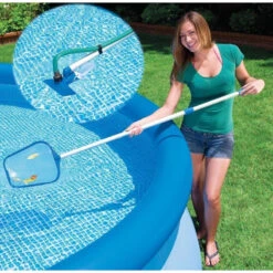 Kit D'entretien De Piscines épuisette + Balai Intex -Magasin Mobilier kit entretien piscines epuisette balai intex 2