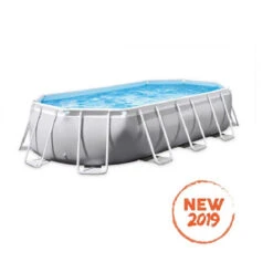 Kit Piscine Prism Ovale 6,10 X 3,05 M Intex -Magasin Mobilier kit piscine prism ovale 61 m intex 4