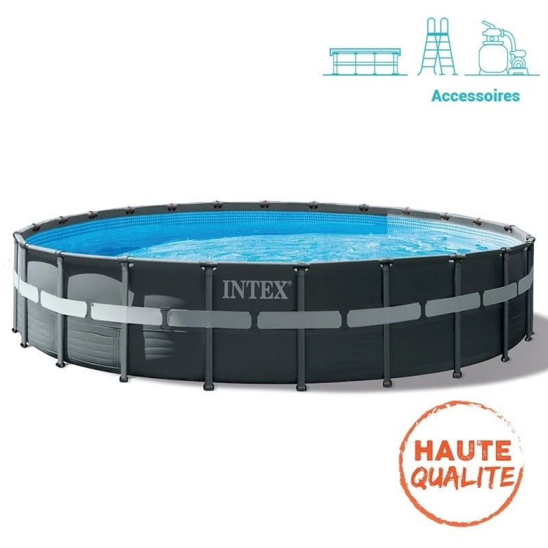 Kit Piscine Tubulaire Ultra Frame 7.32xH1.32 Intex 2 Kit Piscine Tubulaire Ultra Frame 7.32xH1.32 Intex – Image 2