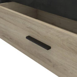 Demeyere Lit 140x190 Cm Pocket Naturel Et Noir -Magasin Mobilier lit 140x190 cm pocket naturel et noir 4