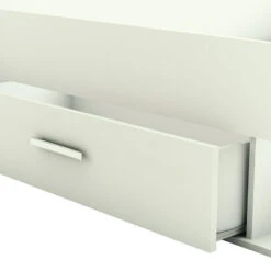 Demeyere Lit 140x190 Cm Pocket Blanc -Magasin Mobilier lit 2 places polly blanc 7