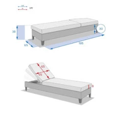 Lit Piscine Malta Terre Ombre Hespéride -Magasin Mobilier lit piscine malta terre ombre hesperide 7
