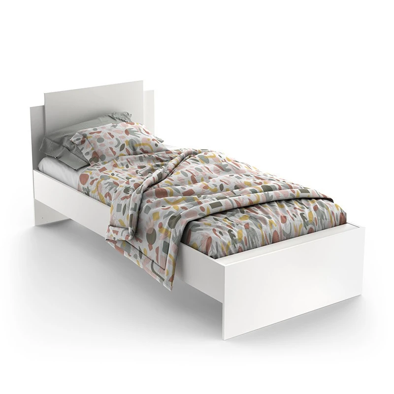 Demeyere Lit Simple 90 X 190/200 Life Blanc 1 Demeyere Lit Simple 90 X 190/200 Life Blanc