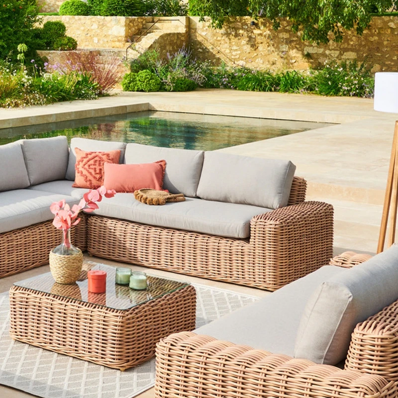 Méridienne Gauche De Salon Savinia Coloris Tahini Hespéride 2 Méridienne Gauche De Salon Savinia Coloris Tahini Hespéride – Image 2