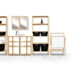 Meuble Haut Miroir Double Lab'n Modul 5Five 6 Meuble Haut Miroir Double Lab'n Modul 5Five -Magasin Mobilier meuble haut miroir double lab n modul 5five 2