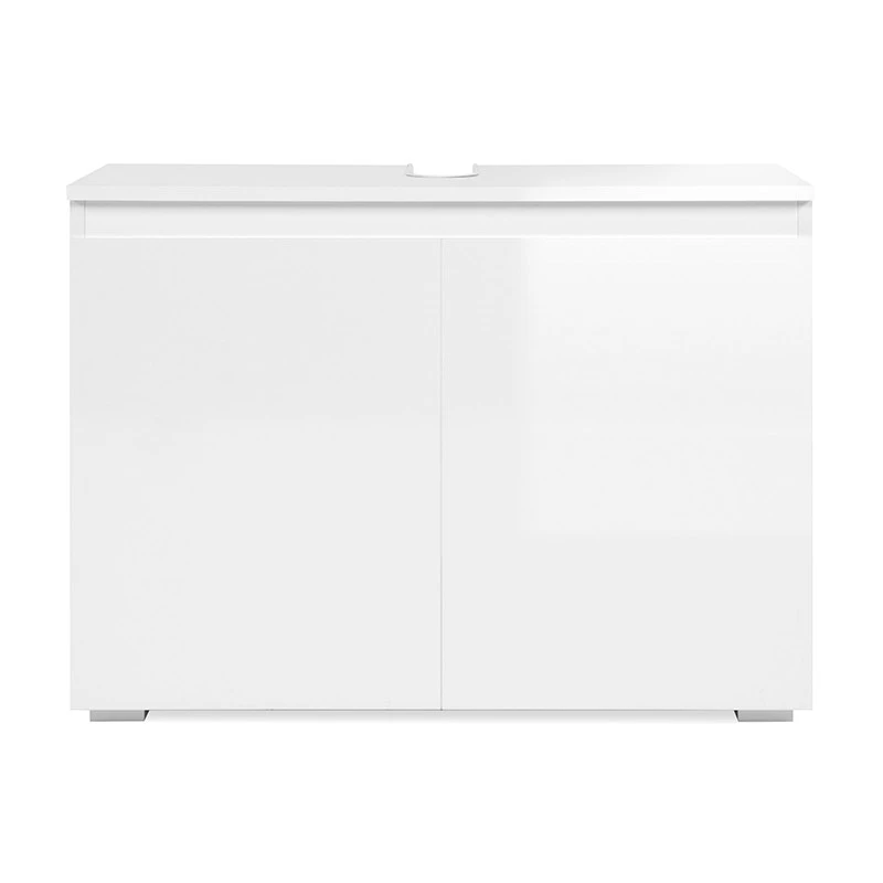 Meuble Sous Vasque 2 Portes Capetown Blanc 5 Meuble Sous Vasque 2 Portes Capetown Blanc – Image 5