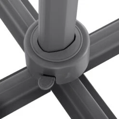 Parasol Décentré Eléa Inclinable Hexagonal Oléfine Anthracite Hespéride -Magasin Mobilier parasol decentre elea inclinable 3x42 olefine anthracite hesperide 1 6