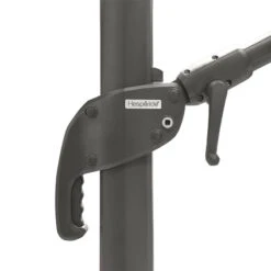 Parasol Décentré Eléa Inclinable Carré Ardoise Hespéride -Magasin Mobilier parasol decentre elea inclinable carre ardoise hesperide 1 2