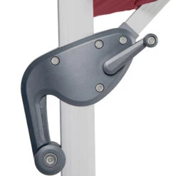 Parasol Déporté Carré Equador Bordeaux Hespéride -Magasin Mobilier parasol deporte carre equador bordeaux hesperide 5