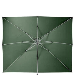 Parasol Déporté Rectangulaire Equador Olive Hespéride -Magasin Mobilier parasol deporte rectangulaire equador olive hesperide 1 2