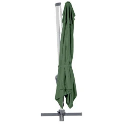 Parasol Déporté Rectangulaire Equador Olive Hespéride -Magasin Mobilier parasol deporte rectangulaire equador olive hesperide 1 3