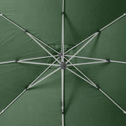 Parasol Déporté Rectangulaire Equador Olive Hespéride -Magasin Mobilier parasol deporte rectangulaire equador olive hesperide 1 4