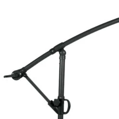 Parasol Déporté Rond Janeiro Ardoise Hespéride -Magasin Mobilier parasol deporte rond janeiro ardoise hesperide 6