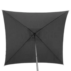 Parasol Droit Carré 2,5x2,5m Soya Ardoise Hespéride -Magasin Mobilier parasol droit carre 25x25m soya ardoise hesperide 1 3