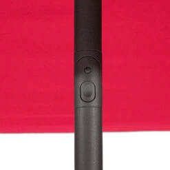 Parasol Droit Carré 2,5x2,5m Soya Grenade Hespéride -Magasin Mobilier parasol droit carre 25x25m soya grenade hesperide 4