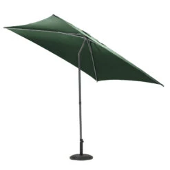 Parasol Droit Carré 2,5x2,5m Soya Vert Olive Hespéride -Magasin Mobilier parasol droit carre 25x25m soya vert olive hesperide 2