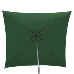 Parasol Droit Carré 2,5x2,5m Soya Vert Olive Hespéride -Magasin Mobilier parasol droit carre 25x25m soya vert olive hesperide 3