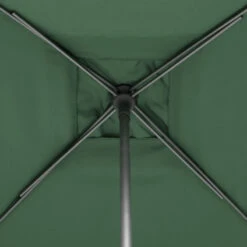 Parasol Droit Carré 2,5x2,5m Soya Vert Olive Hespéride -Magasin Mobilier parasol droit carre 25x25m soya vert olive hesperide 5