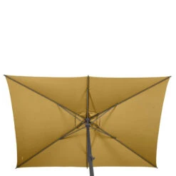 Parasol Mat Central 2x3 M Loompa Moutarde Hespéride 12 Parasol Mat Central 2x3 M Loompa Moutarde Hespéride -Magasin Mobilier parasol mat central 2x3 m loompa moutarde hesperide 4