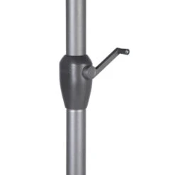 Parasol Mat Central Rond 3m Loompa Ardoise Hespéride 12 Parasol Mat Central Rond 3m Loompa Ardoise Hespéride -Magasin Mobilier parasol mat central rond 3 loompa ardoise hesperide 5