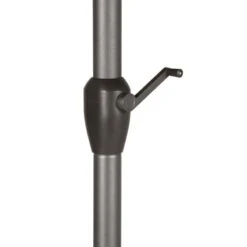 Parasol Mat Central Rond 3m Loompa Taupe Hespéride -Magasin Mobilier parasol mat central rond 3 loompa taupe hesperide 5