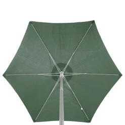 Parasol Rond 2,3m Anzio Vert Olive Hespéride -Magasin Mobilier parasol rond anzio vert olive hesperide 1 2