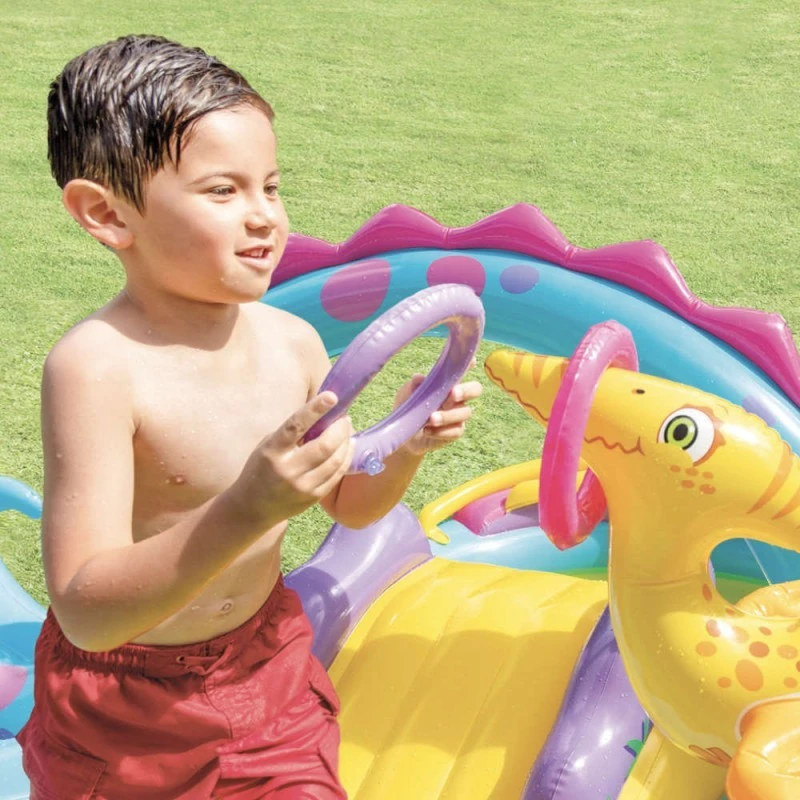 Pataugeoire Aire De Jeu Dinoland Intex 7 Pataugeoire Aire De Jeu Dinoland Intex – Image 7