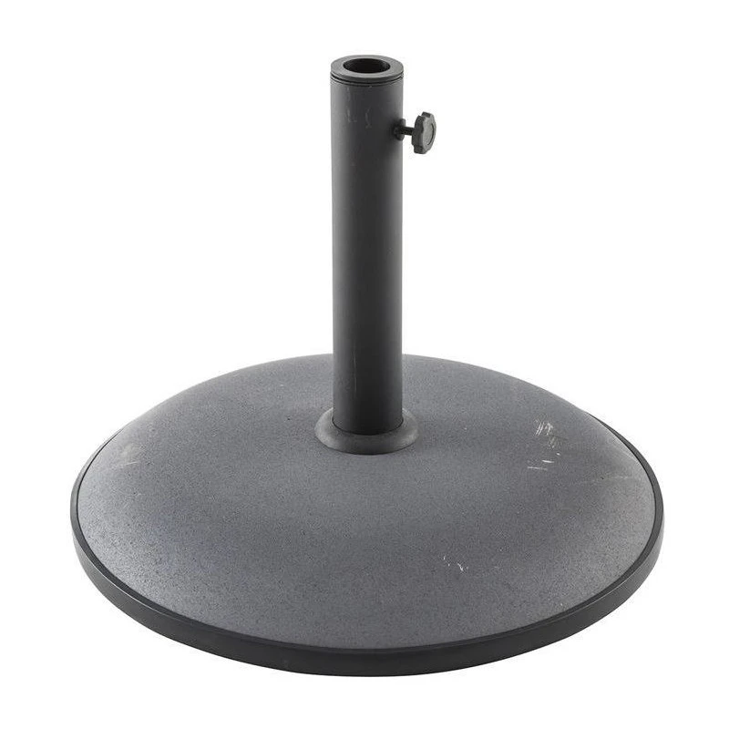 Pied De Parasol 25 Kg Hespéride En Béton Gris 1 Pied De Parasol 25 Kg Hespéride En Béton Gris