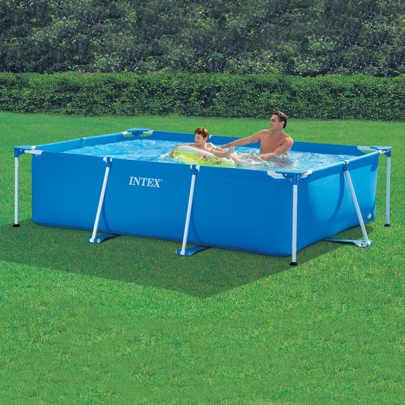 Piscine Tubulaire Rectangle 3 X 2 X 0,75 M Intex Avec épurateur 1 Piscine Tubulaire Rectangle 3 X 2 X 0,75 M Intex Avec épurateur