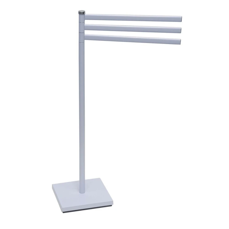 Porte Serviettes 3 Bras Blanc 2 Porte Serviettes 3 Bras Blanc – Image 2