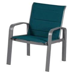 Salon De Jardin 4 Places Elyn Bleu Canard / Graphite Hespéride -Magasin Mobilier salon de jardin 4 places elyn bleu canard graphite hesperide 2