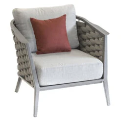 Salon De Jardin 5 Places Embruns Praline / Noisette Hespéride -Magasin Mobilier salon de jardin 5 places embruns praline noisette hesperide 1 6