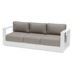 Salon De Jardin Allure Gris Minéral/blanc 5p Hespéride -Magasin Mobilier salon de jardin allure gris mineralblanc 5p hesperide 2