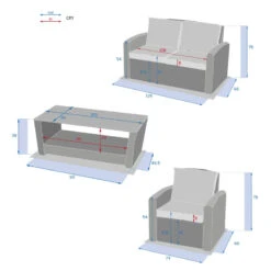 Salon De Jardin Polynésia Coloris Naturae Hespéride -Magasin Mobilier salon de jardin polynesia coloris naturae hesperide 7