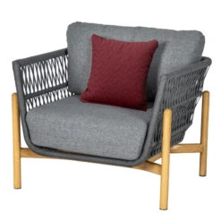 Salon De Jardin 5 Places Rubby Graphite Hespéride -Magasin Mobilier salon de jardin rubby graphite premium hesperide 4