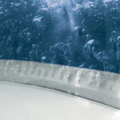 Spa Gonflable 4 Places Bulles Et Leds Blue Navy Intex -Magasin Mobilier spa gonflable blue navy 4 places intex 2