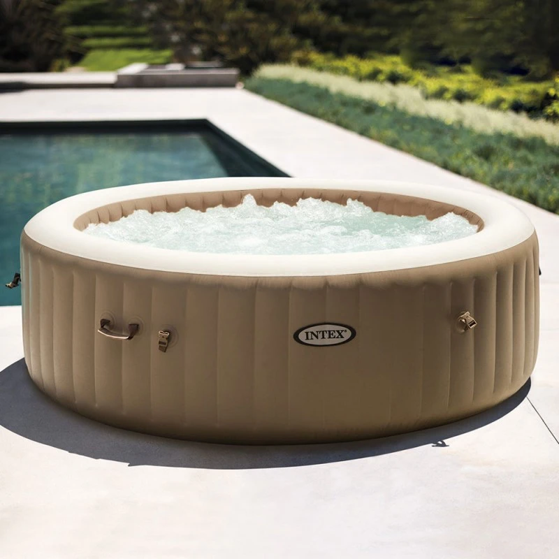Spa Gonflable Sahara Rond 6 Places Intex 1 Spa Gonflable Sahara Rond 6 Places Intex