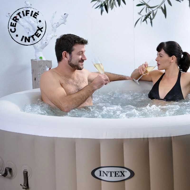 Spa Gonflable Sahara 4 Places Intex 7 Spa Gonflable Sahara 4 Places Intex – Image 7