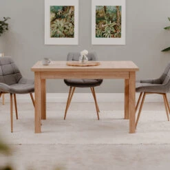 Table à Manger Extensible 120/200 Cm Longford -Magasin Mobilier table a manger extensible 120200 cm longford 1 4