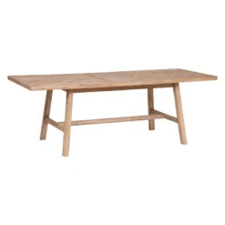 Table à Manger Extensible Bois D'acacia Aeris Atmosphera -Magasin Mobilier table a manger extensible bois d acacia aeris atmosphera 1 2