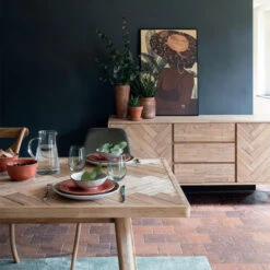 Table à Manger Extensible Bois D'acacia Aeris Atmosphera -Magasin Mobilier table a manger extensible bois d acacia aeris atmosphera 1 6