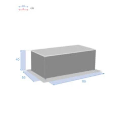 Table Basse Rectangulaire Mayari Terre D'ombre Hespéride -Magasin Mobilier table basse rectangulaire mayari terre d ombre hesperide 2