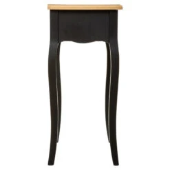 Table De Chevet Chrysa Noire Atmosphera -Magasin Mobilier table de chevet chrysa noire atmosphera 2