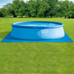 Tapis De Sol 4,72 X 4,72 M Pour Piscine Intex -Magasin Mobilier tapis de sol pour protection de piscine intex 4