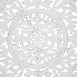 Tête De Lit Blanc Ajouré Fanny 123x182 Cm Atmosphera -Magasin Mobilier tete de lit blanc ajoure fanny 123x182 cm atmosphera 1 2