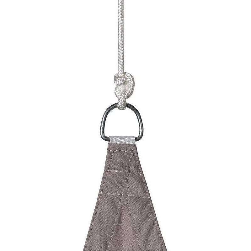 Toile Solaire 2x2x2m Curacao Taupe Hespéride 2 Toile Solaire 2x2x2m Curacao Taupe Hespéride – Image 2