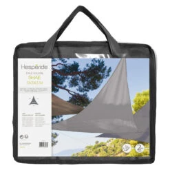 Toile Solaire 3x3x3m Shae Ardoise Hespéride -Magasin Mobilier toile solaire 3x3x3 shae ardoise hesperide 2