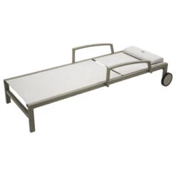 Transat Ocala Inclinable Noisette/tonka Hespéride -Magasin Mobilier transat ocala inclinable coloris noisette taupe hesperide 3