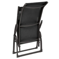 Transat 2 Positions Anthracite / Graphite Decima Hespéride -Magasin Mobilier transat positions anthracite graphite decima hesperide 1 2