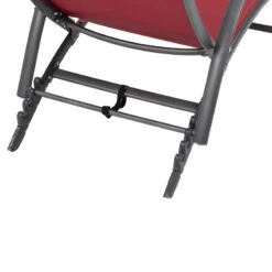 Transat Samba Pliable Grenade/graphite Hespéride -Magasin Mobilier transat samba pliable grenadegraphite hesperide 4